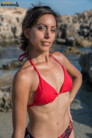 Melanie S in Raunchy Red Bikini gallery from REALBIKINIGIRLS - #8