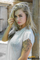 Lauren B in Busty Blonde Tattoos gallery from REALBIKINIGIRLS - #4