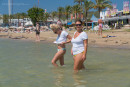 Beth M & Lexie W in Wet T-Shirts gallery from REALBIKINIGIRLS - #5