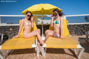 Bea Triss & Scarlot Rose in Pool View gallery from REALBIKINIGIRLS - #2