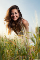 Lorena G in A Field With A Flower gallery from FEMJOY by Demian Rossi - #4