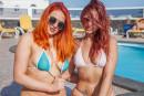 Harley G & Kara C in Teasing gallery from REALBIKINIGIRLS - #2