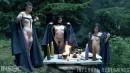 Keira Croft & Luna Lovely & Lydia Black & London River in SALEM gallery from INFERNALRESTRAINTS - #1