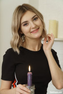 Lady Jay Using Hot Candle Wax gallery from TEENDREAMS - #5