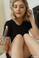 Lady Jay Using Hot Candle Wax gallery from TEENDREAMS - #9