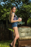 Melody Rose in Melody In Overalls Getting Naked Playing With A Toy gallery from TEENDREAMS - #9