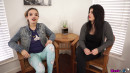 Kylie Nymphette & Lucia Love in Paying For Pizza gallery from WANKITNOW - #4