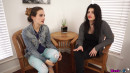 Kylie Nymphette & Lucia Love in Paying For Pizza gallery from WANKITNOW - #5