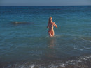 Angel Sway in Beach Frolick gallery from METART by Alex Lynn - #3