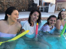 Hanna T & Jo X & Sam G & Tia B in Pool Fun gallery from REALBIKINIGIRLS - #1