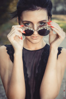 Sofia Z in Her Favorite Lady Gaga Glasses gallery from CHARMMODELS by Domingo - #9