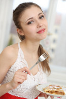 Mila Azul Is Ready To Give You Dessert In The Kitchen gallery from TEENDREAMS - #12