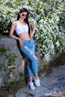 Aleksandrina in Mom Jeans gallery from METART by Matiss - #13