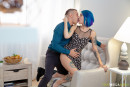 Keoki Star in Blue-haired Babe Enjoys Dick On Floor gallery from TEENSEXMANIA - #11