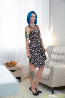 Keoki Star in Blue-haired Babe Enjoys Dick On Floor gallery from TEENSEXMANIA - #14