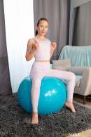 Bloom Lambie in Cutie Gets Workout Orgasm On Ball gallery from CREAMPIE-ANGELS - #1