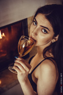 Summer in Thin Girl In Lingerie Evening With Wine gallery from CHARMMODELS by Domingo - #7