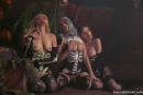 Emily Bloom & Ashleyy & Cali in Skeletons gallery from THEEMILYBLOOM - #3