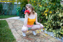 Nikki Sweet in Nature Walk gallery from NAUGHTYMAG - #4