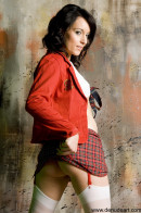 Jasmine Lau in Scottish Skirt gallery from DENUDEART by Lorenzo Renzi - #6