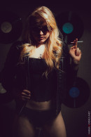 Leila in Leather Jacket And Cigarette gallery from CHARMMODELS by Domingo - #6