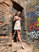 CLAUDIA in OLD RUINS gallery from PJGIRLS - #10