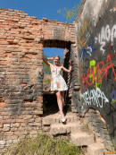 CLAUDIA in OLD RUINS gallery from PJGIRLS - #14