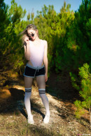Carolina Sun Gets Naked In The Woods gallery from TEENDREAMS - #4
