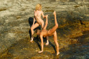 Agape B & Dorinda N & Kozma O in Dorinda - Naked Ballet Dancers gallery from STUNNING18 by Thierry Murrell - #2