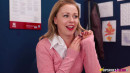 Lucy Lauren in Office Kissing gallery from UPSKIRTJERK - #3