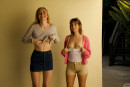 Cindy White & Daphne Dare in Daphne and Cindy Breath Check Pt1 gallery from ZISHY by Zach Venice - #5
