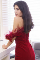 Azumi Liu In A Sexy Holiday Dress gallery from TEENDREAMS - #14