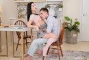 Milena Briz in Couple Studies Sex On Table gallery from X-ANGELS - #8